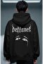 Deftones Rock Metal Music Band Back Printed Unisex Oversize Premium Hoodie - 3