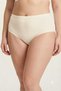 5 Pieces Women's 100% Cotton Plus Size High Waist Ribbed Camisole Panties - Gathering Underwear - Sleep Band Gift - 4