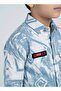 Boys Blue Abstract Printed Casual Shirt - 3