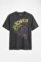 The Jimi Hendrix Experience Electric Guitar Guitarist Psychedelic Rock Music Anthracite Melange T-Shirt