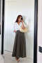 Woven Modal Belted Trousers - 2
