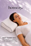 Visco Pillow with Neck Support |   40X60Cm Diamond Visco Pillow with Special Bag and Orthopedic Neck Support - 3