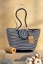 Straw Beach Bag Handmade Bohemian Summer Shoulder Bag for Women - 3