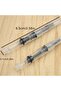 5PC plastic fountain pen The ink suction device can be replaced The converter diameter of 2.6mm - 5