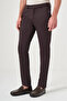 Brown Side Pocket Slim Fit Casual Cotton Chino Trousers 1003260178 - 5