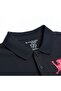 Kids’ Slim Fit Lion Embroidered Cotton Polo - 3