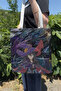 Mona Genshin Impact V4 Double-Sided Canvas Print Tote Bag Anime Bag