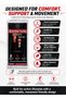 Pack of 3 Epos Precut Lower Body Sports Kinesiology Tape, 30 Ready-to-Use Pieces, White and Black Y-Shaped Strips, Red I-Shaped Strips, 100% Cotton with Acrylic Adhesive, Latex-Free, Water-Resistant - 4