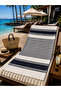 Striped Cotton 100 X 180 cm Peshtemal Beach Bath Towel - 3