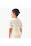 Sailor Collar Short Sleeves Peplum Top with Lace - 3