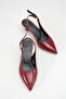 Golf Short Heeled Pointed Toe Elegant Stylish Open Heel Women's Casual Shoes - 5