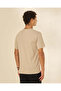 Men Beige Printed Basic Graphic T-Shirt - 3