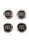 Fiat Doblo Linea Fiorino G.Punto Wheel Hub Emblem 4Pcs - 2