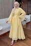 Reglan Sleeve Dress Y0159 - Yellow