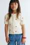 Short-sleeved cardigan