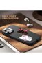 حافظة متوافقة مع هاتف سامسونج جالاكسي A52، حافظة حماية للكاميرا من السيليكون الأسود، حافظة هاتف بنمط كيتي - 4
