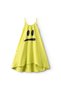 Girl's Smirk Lime Muslin Dress - 4