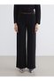 Trendlucky Women's Wide Leg Pants with Elastic Waist and Difference in Color - 2