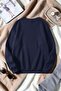 Unisex Heart Printed Crew Neck Sweatshirt - 2