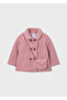 Double-Breasted Boucle Textured Coat with Bag 4411 - 3