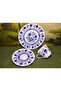 Seltmann Porcelain Trio - Cup, Saucer and Cake Plate - 4