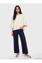 Lcw Vision Yellow Crew Neck Oversize Blouse - 2
