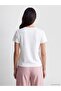 Lcw Everyday White Soft Touch Blouse with Floral Applique - 4