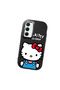 Samsung Galaxy A35 Compatible Case Camera Protector Black Silicone Couple Phone Case Kitty Pattern - 3