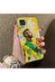 Realme C20 Compatible Silicone Edge Hard Back Case Couple Phone Case with Neymar Pattern - 3