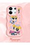 Poco X6 5g Compatible Case Camera Protector Pink Silicone Couple Phone Case Cartoon Pattern - 2