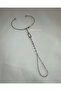 U Link Stone-Cut Shapmeran Steel Bracelet - Silver U Link Zirconia Hand Chain - 2