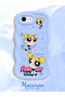 iPhone 6 Plus Compatible Case Camera Protector Blue Silicone Couple Phone Case Cartoon Pattern - 2