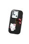 Samsung Galaxy A21S Compatible Case Camera Protector Black Silicone Couple Phone Case Kitty Pattern - 3
