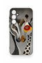 Samsung A35 Compatible Zebra and Giraffe Patterned Silicone Case - 2
