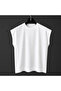 Unisex Front and Back Printed Zero Sleeve Sports Tshirt and Black Shorts Sports Set - 2