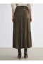 Original Elastic Waist Pleated Skirt - 4