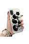 Samsung Galaxy A21S Compatible High-Quality Fun Black Cat Printed Case, Cute Chic Impact - 2