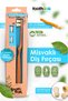 Toothbrush with Miswak - Natural and Organic Toothbrush with Removable Heads, 2 Replacement Heads as a Gift