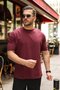 Men's slim fit comfortable basic t-shirt - 2
