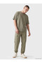 Green Regular Fit Poplin Men's Jogger Pants - 2