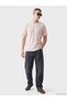 Vizyon New Season Pink Crew Neck Men's T-Shirt - 2