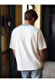 White Crew Neck Cuba Printed Men's T-Shirt - 4