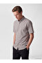 Southblue Gray Regular Fit Gabardine Men's Shirt