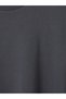 Anthracite Boxy Fit Thick Fabric T-Shirt /05 - 6