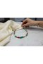 Colorful Beaded Detailed Women's Necklace – Bohemian Summer Collection Stylish Design Accessory - 3