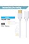 كابل تمديد USB 2.0، ذكر إلى أنثى (10 قدم/3 متر، أبيض) |   الشحن والمزامنة، وصلة USB إضافية - 5