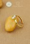 Steel Ring - Adjustable Steel White Zircon Solitaire Ring, Non-Tarnish, Non-Fade - 5