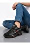 Men's black orthopedic imported sole casual sneaker walking shoes - 2