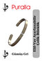 Elif-Vav Steel Bracelet -Silver - 3
