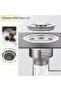 Kitchen Sink Drain Strainer, 3pcs Fine Mesh, Strainers for Kitchen Sink Food Catcher with Han - 2